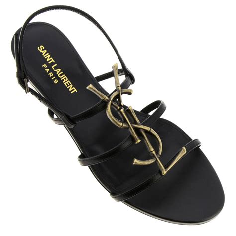 sandali ysl bassi|Saint Laurent Sandals .